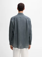 Linen relaxed fit shirt - Studio