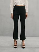 Cropped flared trousers - Studio