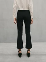 Cropped flared trousers - Studio