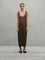 Long dress with side buttons - Studio