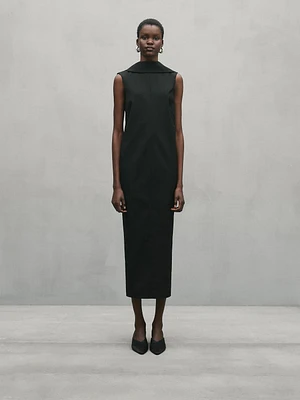 Midi dress with low-cut back - Studio