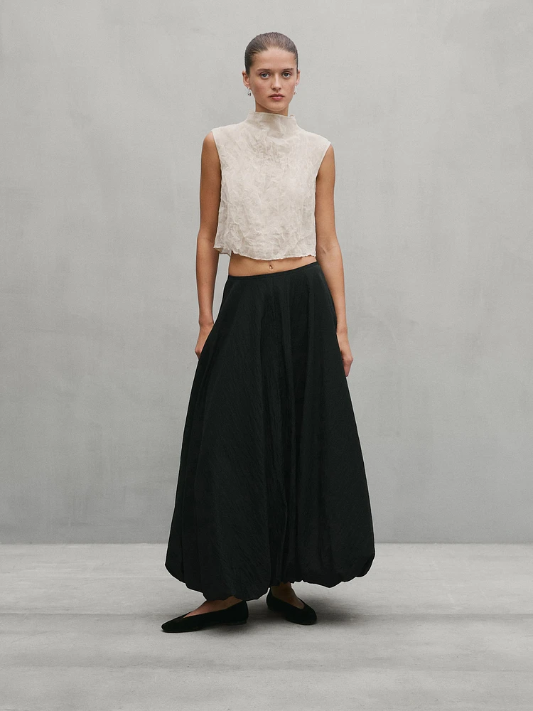 Voluminous midi skirt - Studio