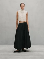 Voluminous midi skirt - Studio