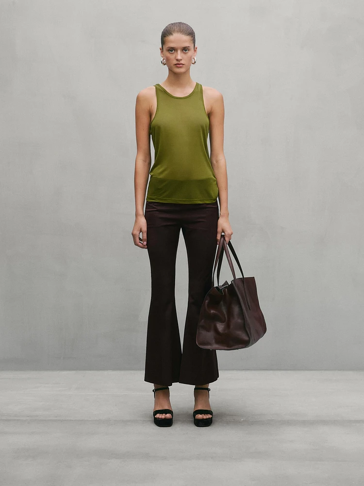 Semi-sheer circular top - Studio