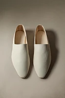 SOFT LEATHER BABOUCHE SLIPPERS