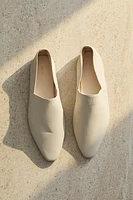 SOFT LEATHER BABOUCHE SLIPPERS