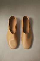 SOFT LEATHER BALLET FLATS