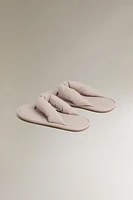 TECHNICAL FABRIC OPEN SLIPPERS