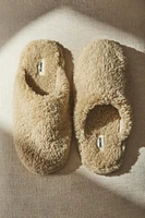 FAUX SHEARLING SLIPPERS