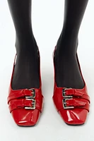 SLINGBACK BUCKLE SHOES