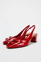 SLINGBACK BUCKLE SHOES