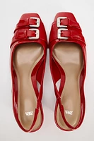 SLINGBACK BUCKLE SHOES