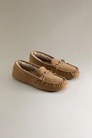 WARM LEATHER MOCCASINS