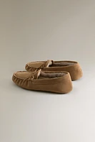 WARM LEATHER MOCCASINS