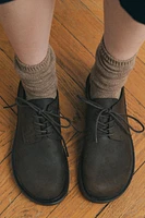 LEATHER LACE-UP SHOES