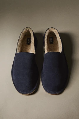 WARM LEATHER MOROCCAN SLIPPERS