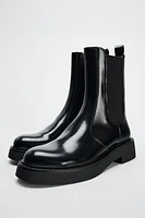 TREADED CHELSEA BOOTS