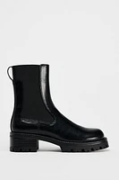 LUG SOLE ANKLE BOOT