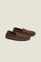 LEATHER MOCCASINS