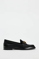 LEATHER LOAFERS