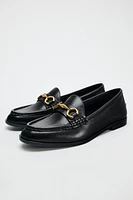 LEATHER LOAFERS