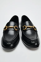 LEATHER LOAFERS