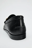 LEATHER LOAFERS