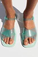 VINYL SANDALS