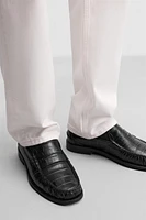 EMBOSSED LEATHER LOAFERS LIMITED EDITION