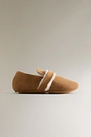 SHEEPSKIN LEATHER MOCCASIN