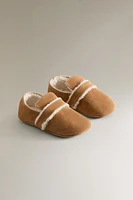 SHEEPSKIN LEATHER MOCCASIN