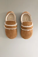 SHEEPSKIN LEATHER MOCCASIN