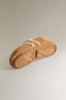 SHEEPSKIN LEATHER MOCCASIN