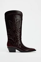 EMBROIDERED COWBOY BOOTS