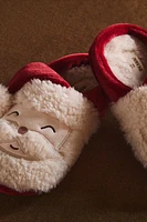 SANTA CLAUS CHRISTMAS MULE SLIPPERS