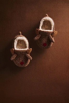 REINDEER SLIPPERS