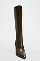 THIN HEELED BOOTS