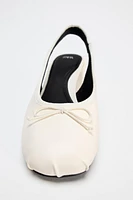 SLINGBACK BALLET FLATS