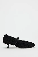 FAUX SHEARLING SHOES