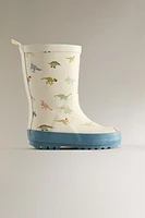 DINOSAUR RAIN BOOTS