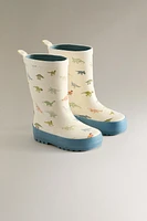 DINOSAUR RAIN BOOTS