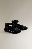 HALLOWEEN SPIDER BALLET FLATS