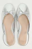 SLINGBACK BALLET FLATS