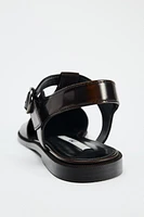 SLINGBACK BUCKLE SHOES