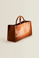 LEATHER TOTE BAG