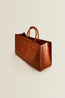 LEATHER TOTE BAG