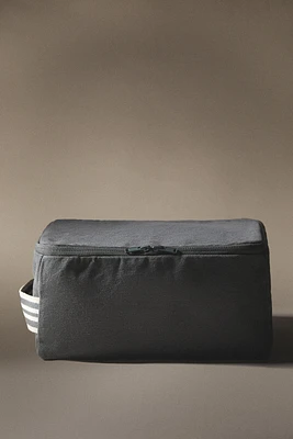 COTTON MAKEUP BAG WITH HANDLE