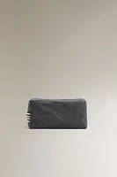 COTTON MAKEUP BAG WITH HANDLE