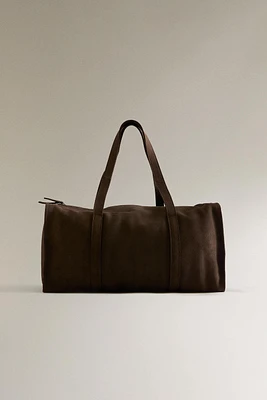 SAC VOYAGE CUIR LAVÉ