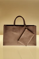 LEATHER TOTE BAG